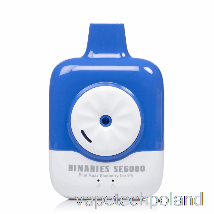 Jednorazowe Binaria Vape Pod Horizon Se6000 Blue Razz Blueberry Ice